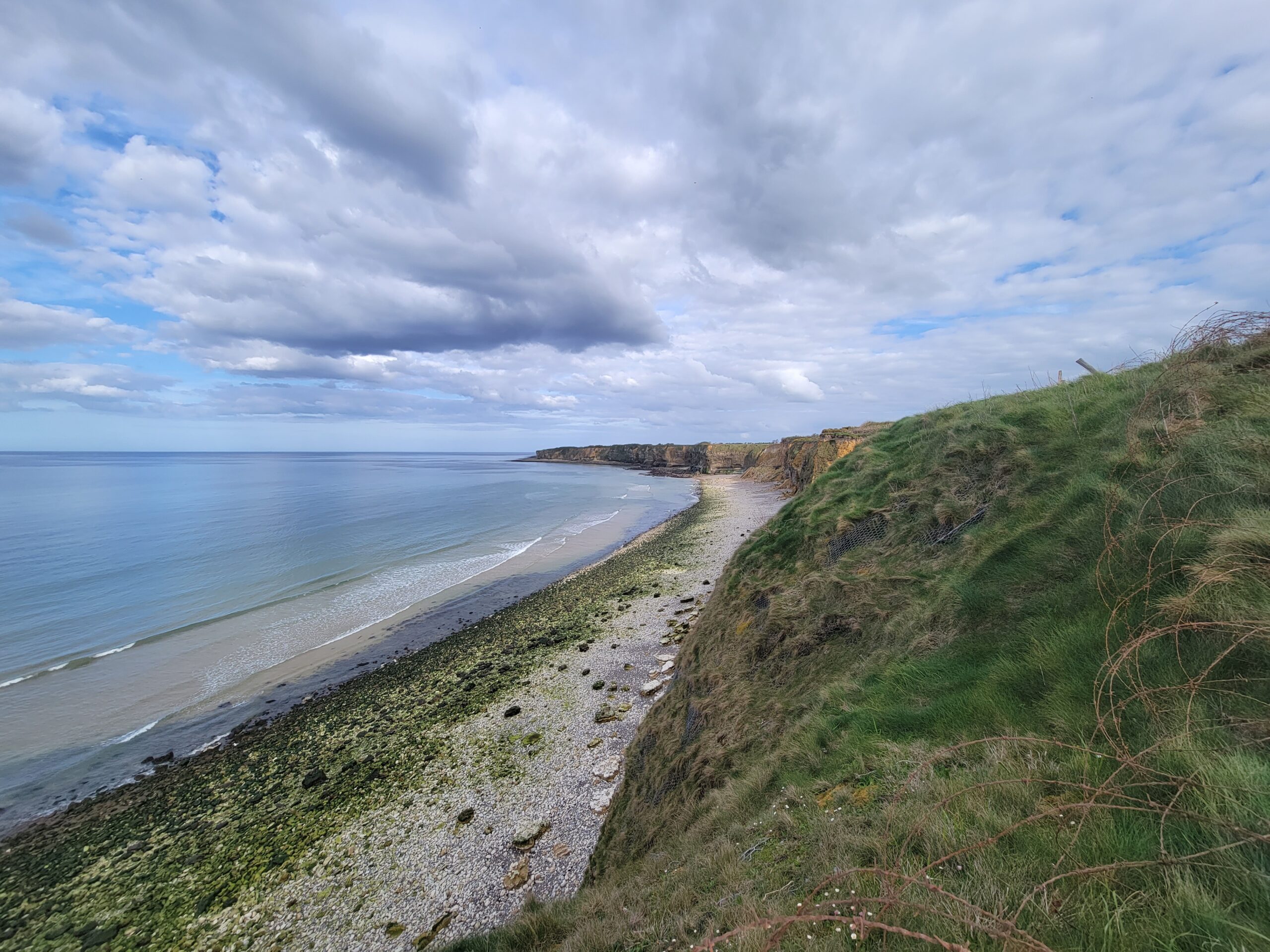 Côte normande falaises